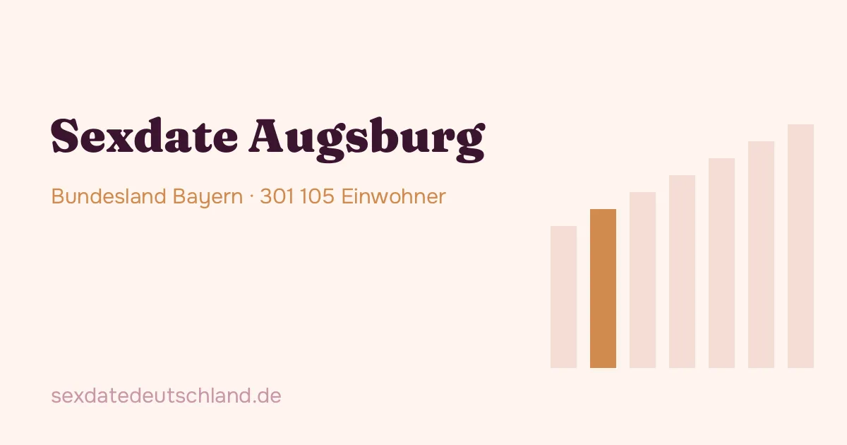 Sexdate Augsburg